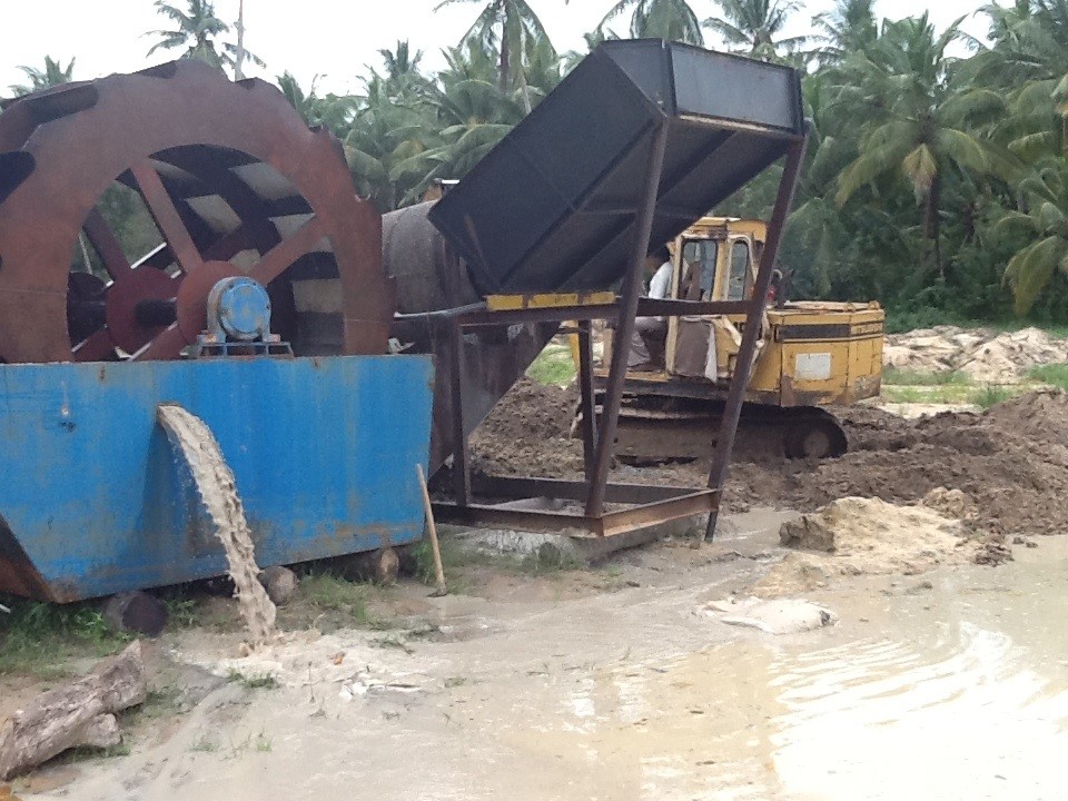 Sand Washing